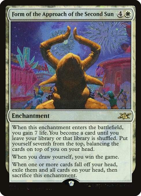 Form of the Approach of the Second Sun [Galaxy Foil]