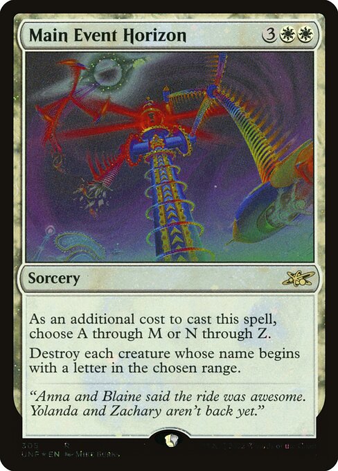 Main Event Horizon [Galaxy Foil]