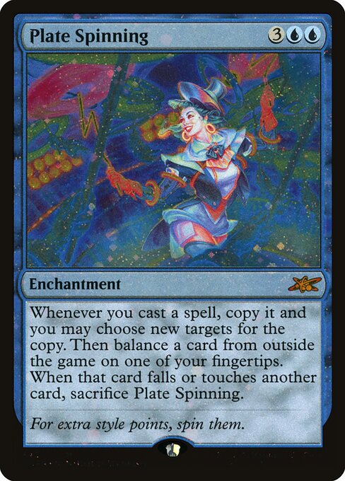 Plate Spinning [Galaxy Foil]