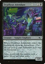 Deadbeat Attendant [Galaxy Foil]