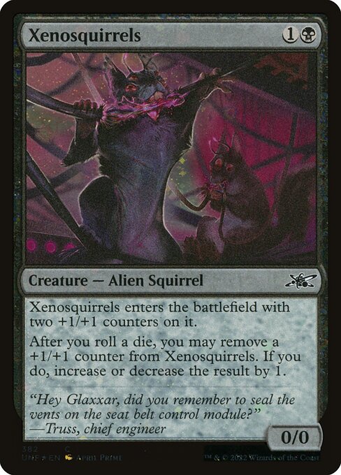 Xenosquirrels [Galaxy Foil]