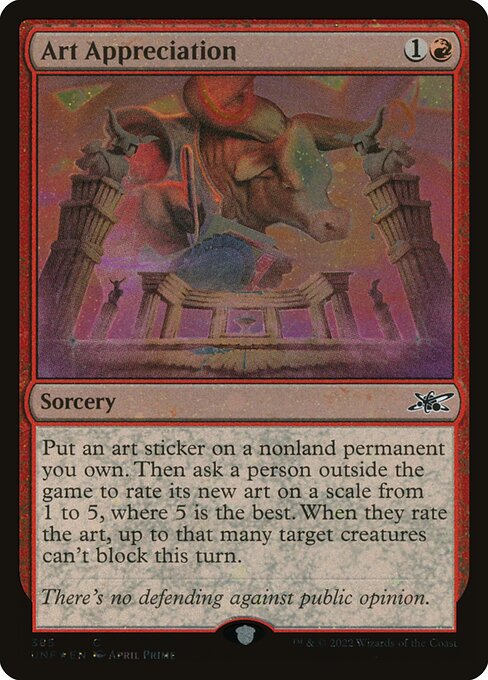 Art Appreciation [Galaxy Foil]