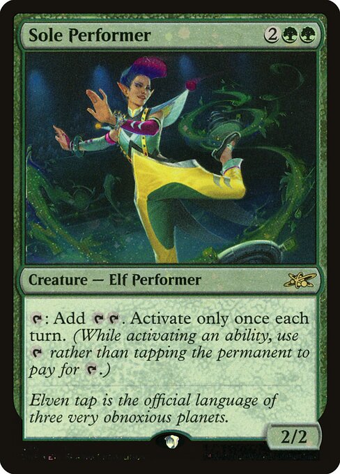 Sole Performer [Galaxy Foil]