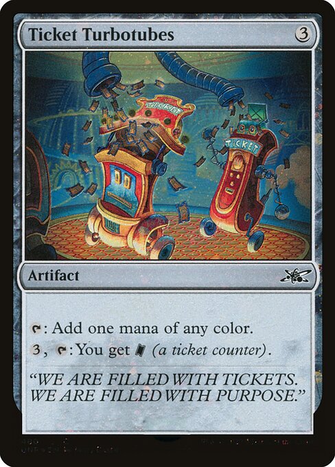 Ticket Turbotubes [Galaxy Foil]