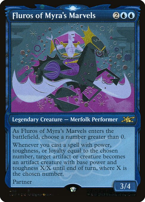 Fluros of Myra's Marvels [Showcase Galaxy Foil]