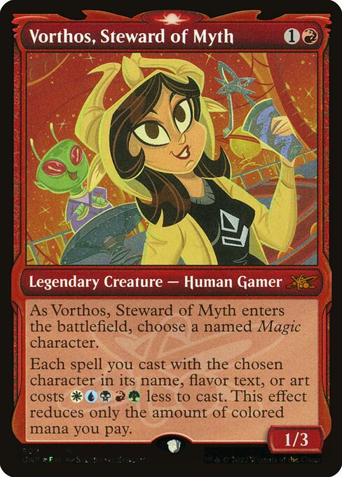 Vorthos, Steward of Myth [Showcase Galaxy Foil]