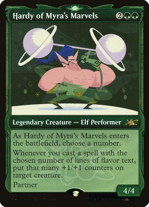Hardy of Myra's Marvels [Showcase Galaxy Foil]