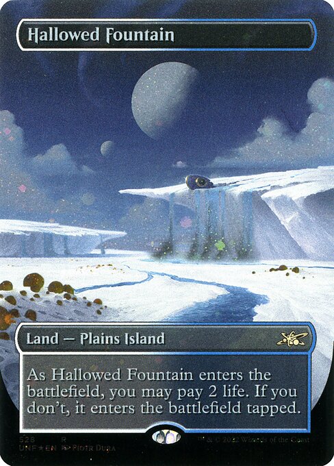 Hallowed Fountain [Borderless Galaxy Foil]