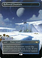 Hallowed Fountain [Borderless Galaxy Foil]