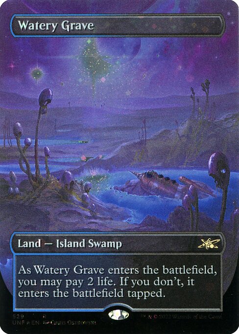 Watery Grave [Borderless Galaxy Foil]