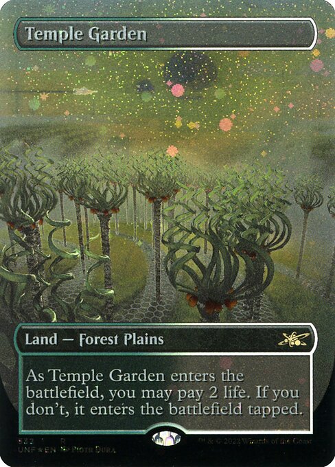 Temple Garden [Borderless Galaxy Foil]