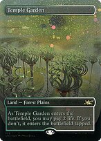 Temple Garden [Borderless Galaxy Foil]