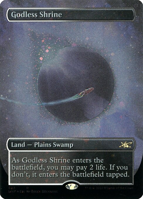 Godless Shrine [Borderless Galaxy Foil]