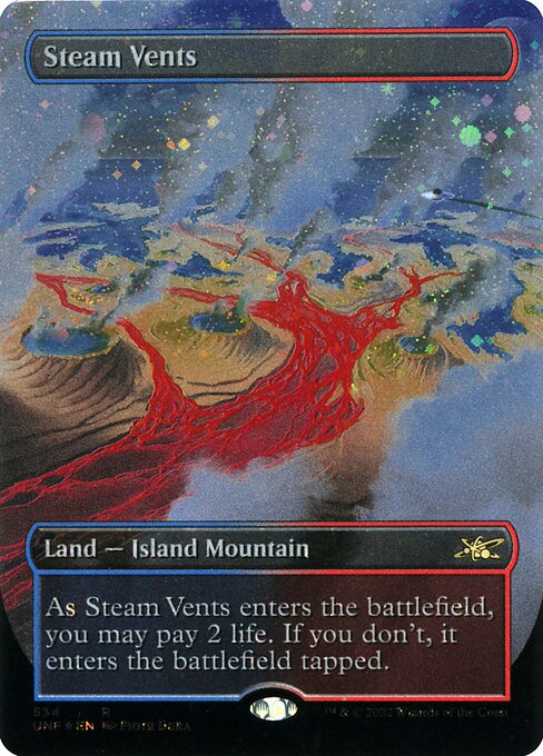 Steam Vents [Borderless Galaxy Foil]