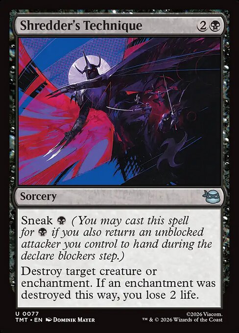 Shredder's Technique [Foil]