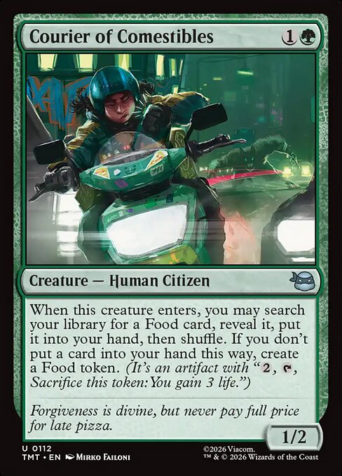 Courier of Comestibles [Foil]