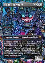 Krang & Shredder [Borderless Scene]