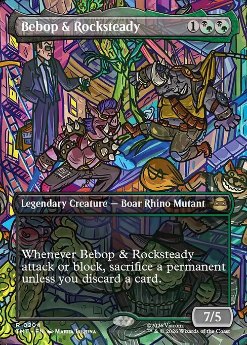 Bebop & Rocksteady [Borderless Scene]