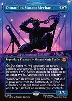 Donatello, Mutant Mechanic [Borderless Silhouette]