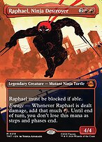 Raphael, Ninja Destroyer [Borderless Silhouette]