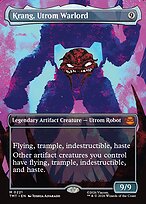 Krang, Utrom Warlord [Borderless Silhouette]