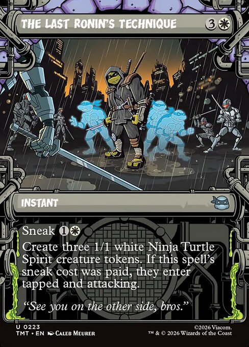 The Last Ronin's Technique [Sewer Frame]