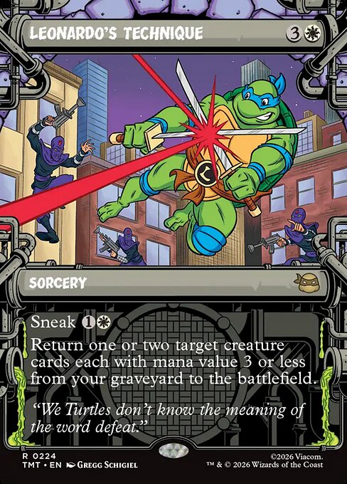 Leonardo's Technique [Sewer Frame]