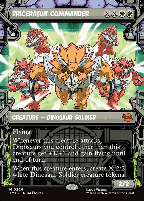 Triceraton Commander [Sewer Frame]