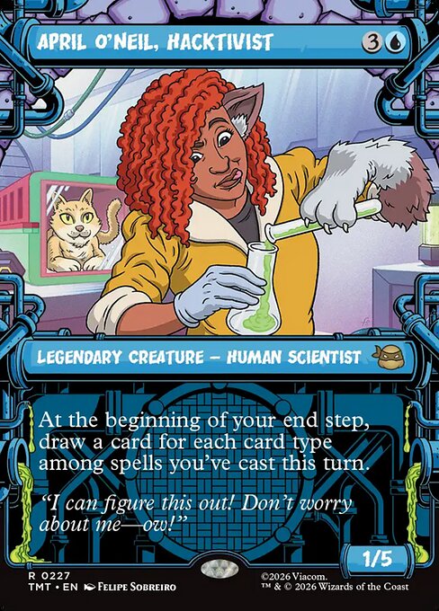 April O'Neil, Hacktivist [Sewer Frame Foil]
