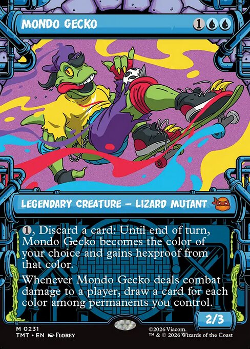 Mondo Gecko [Sewer Frame]