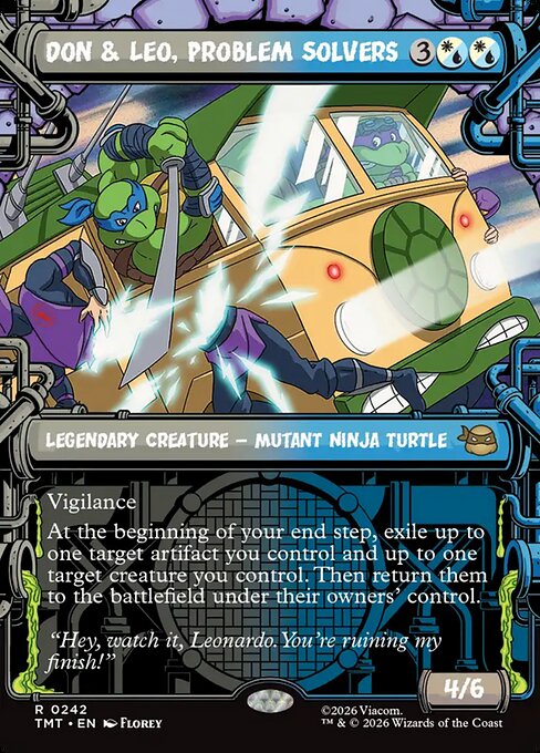 Don & Leo, Problem Solvers [Sewer Frame Foil]
