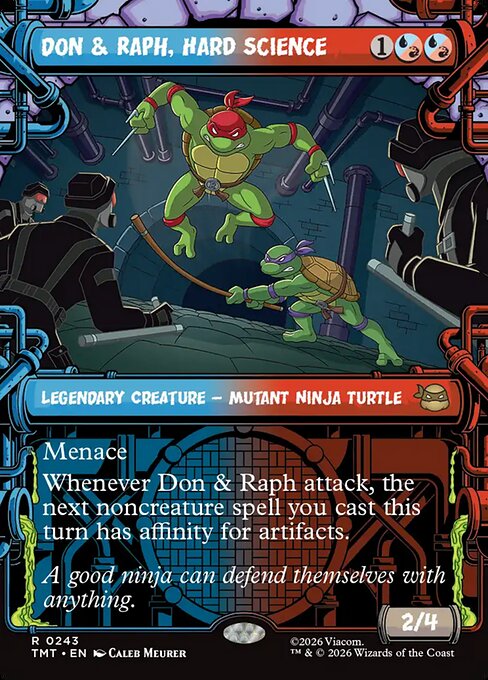 Don & Raph, Hard Science [Sewer Frame]