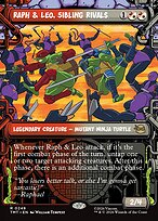 Raph & Leo, Sibling Rivals [Sewer Frame]