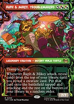 Raph & Mikey, Troublemakers [Sewer Frame]