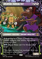 Splinter, Radical Rat [Sewer Frame]
