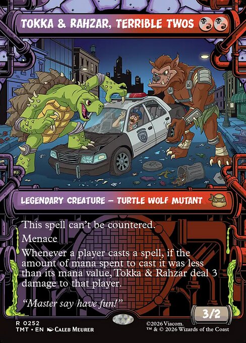 Tokka & Rahzar, Terrible Twos [Sewer Frame Foil]