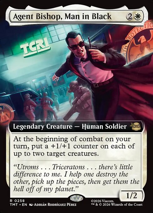 Agent Bishop, Man in Black [Extended Artwork]