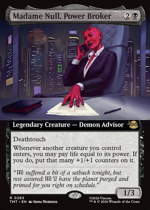Madame Null, Power Broker [Extended Artwork]