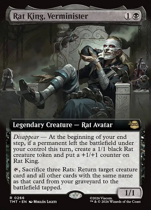 Rat King, Verminister [Extended Artwork Foil]