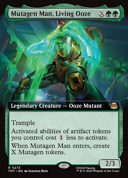 Mutagen Man, Living Ooze [Extended Artwork]