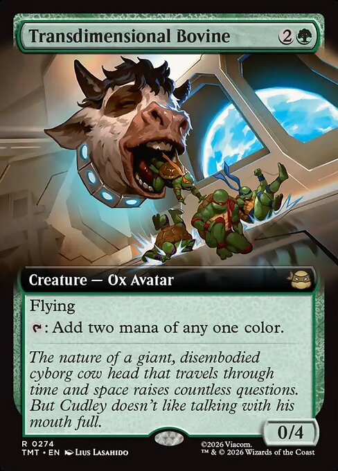 Transdimensional Bovine [Extended Artwork Foil]