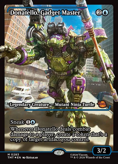 Donatello, Gadget Master [Japan Showcase Foil]