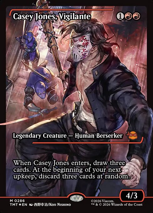 Casey Jones, Vigilante [Japan Showcase Foil]