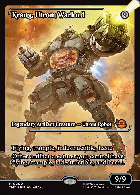 Krang, Utrom Warlord [Japan Showcase Foil]