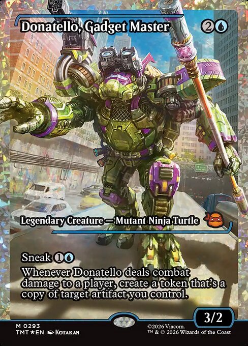 Donatello, Gadget Master [Japan Showcase Fracture Foil]