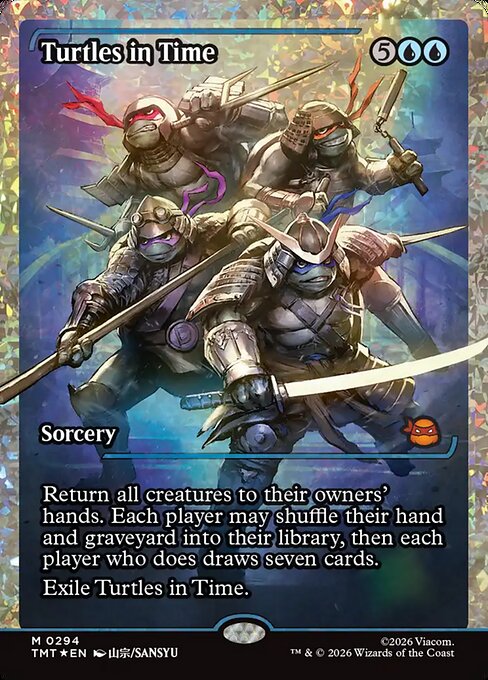 Turtles in Time [Japan Showcase Fracture Foil]