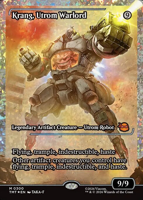 Krang, Utrom Warlord [Japan Showcase Fracture Foil]