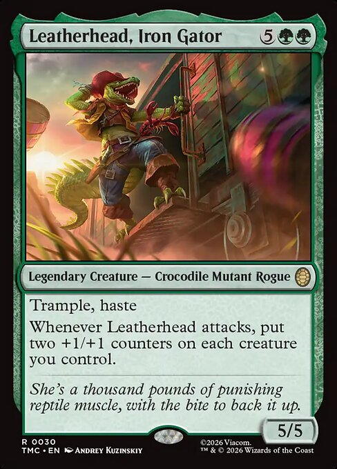 Leatherhead, Iron Gator [Foil]