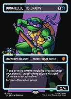 Donatello, the Brains [Borderless Pixel Surge Foil]