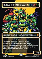 Heroes in a Half Shell [Borderless Pixel Surge Foil]